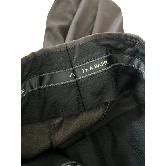 Jos A Bank Signature Collection Mens Ankle Trousers Pants Brown Straight Leg 43W - Picture 7 of 10